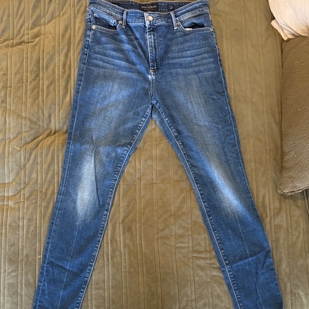 Lucky Brand Blue Skinny Jeans